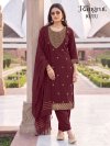 Rutu By Rangrut Malai Crep Sequence Embroidery Salwar Kameez